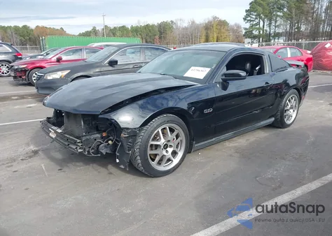 2012 Ford Mustang Gt Premium из США, поврежденный, VIN 1ZVBP8CF1C5281488